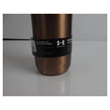 Under Armour 18oz Stainless Steel Water Bottle, Vacuum Insulated, Self Draining Protective Cap, Leak Proof, For Kids & Adults, All Sports, Gym SPRING TO OPEN IS BROKEN BUT STILL CAN SHUT AND OPEN, DEN