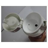 Thermos Sipp Stainless Steel 16 Ounce Drink Bottle, Pink STICKERS ALL OVER, OPEN AND CLOSES, SCRATCHED, NEW