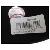 New Era Milwaukee Brewers Junior Team Classic 39THIRTY Cap, yellow/navy SLIGHTTLY USED, SMALL BLUE STAIN ON FRONT