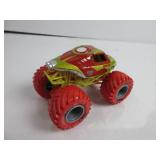 Monster Jam, Marvel Official Iron Man Monster Truck, Die-Cast Vehicle, 1:64 Scale, Super Hero Kids Toys for Boys Ages 3 and up SCRATCHED, OPEN PACKAGING, LIKE NEW
