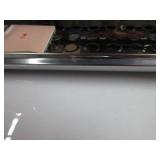 Brabantia Roll Top Bread Box (Brilliant Steel) Large Grip Front Opening, Partially Flat Top Bread Box, Fits 2 Loaves, Ideal for Kitchen Counter SMALL DENT ON BACK, SLIGHTLY USED