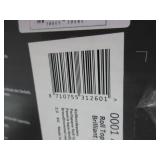 Brabantia Roll Top Bread Box (Brilliant Steel) Large Grip Front Opening, Partially Flat Top Bread Box, Fits 2 Loaves, Ideal for Kitchen Counter SMALL DENT ON BACK, SLIGHTLY USED