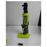 RYOBI 18V Cordless Ratchet Multi-Size 3/8 in. and 1/4 in. 1 BIT, TOOL ONLY, TESTED, WORKS, USED