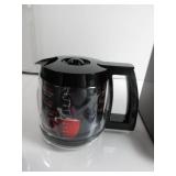 Cuisinart Coffee Maker, Perfecttemp 14-Cup Glass Carafe, Programmable Fully Automatic for Brew Strength Control & 1-4 Cup Setting, Black, Stainless Steel, DCC-3200BKSP1 DAMAGED/OPEN BOX, TURNS ON, LIK