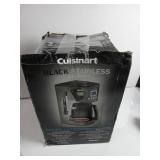 Cuisinart Coffee Maker, Perfecttemp 14-Cup Glass Carafe, Programmable Fully Automatic for Brew Strength Control & 1-4 Cup Setting, Black, Stainless Steel, DCC-3200BKSP1 DAMAGED/OPEN BOX, TURNS ON, LIK