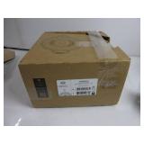 Staub Cast Iron Dutch Oven 5-qt Tall Cocotte, Made in France, Serves 5-6, White INSIDE/BOTTOM IS DAMAGED, USED