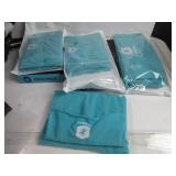 ICEWRAPS (QTY 1) 12"x21" Extra Large Ice Pack and  ( QTY 3) 10" X 14"ONE WITHOUT BAG Soft Fabric Cover | Clay Ice Pack for Physical Therapy | Soft Ice Packs for Injuries Reusable Blue OPEN PACKS, LIKE