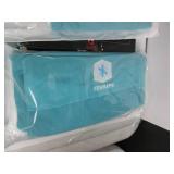 ICEWRAPS (QTY 1) 12"x21" Extra Large Ice Pack and  ( QTY 3) 10" X 14"ONE WITHOUT BAG Soft Fabric Cover | Clay Ice Pack for Physical Therapy | Soft Ice Packs for Injuries Reusable Blue OPEN PACKS, LIKE