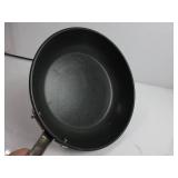 ALL-CLAD 8.5 INCH PAN HAS MARKS, INSIDE, USED