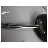 ALL-CLAD 8.5 INCH PAN HAS MARKS, INSIDE, USED