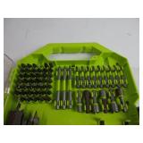 RYOBI Drill and Impact Drive Kit (95-Piece) SOME ARE RUSTY, USED