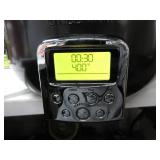 GreenPan Elite Essential Smart Electric 6QT Skillet Pot,Sear Saute Stir-Fry and Cook Rice, Healthy Ceramic Nonstick and Dishwasher Safe Parts, Easy-to-use LED Display, PFAS-Free, Black TURNS ON ADN WA