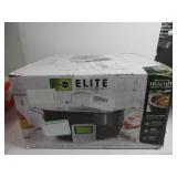 GreenPan Elite Essential Smart Electric 6QT Skillet Pot,Sear Saute Stir-Fry and Cook Rice, Healthy Ceramic Nonstick and Dishwasher Safe Parts, Easy-to-use LED Display, PFAS-Free, Black TURNS ON ADN WA