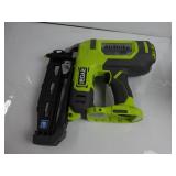 RYOBI ONE+ 18V AirStrike 16-Gauge Cordless Finish Nailer (Tool Only) SLIGHTLY USED, NO NAILS, NOT TESTED BUT LIGHT TURNS ON
