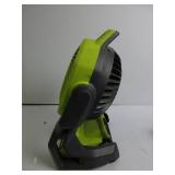 Ryobi Hybrid 7.5" Fan TOOL ONLY, TESTED, WORKS, DIRTY, USED