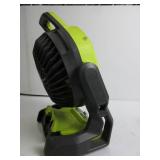 Ryobi Hybrid 7.5" Fan TOOL ONLY, TESTED, WORKS, DIRTY, USED