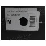Daytona Helmets Motorcycle Open Face Helmet Cruiser- Dull Black, DOT Approved, Medium USED