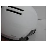 Smith Optics Scout MIPS Unisex Snow Helmet - Matte White, Medium USED