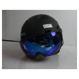 Smith Optics Survey MIPS Unisex Snow Helmet - Matte Black, ChromaPop Photochromic Rose Flash | X-Large USED