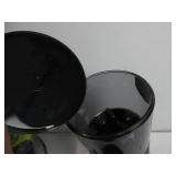 OXO Brew Conical Burr Coffee Grinder - Matte Black TURNS ON, MISSING SCOOPER, USED