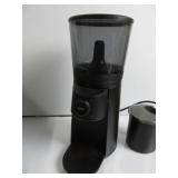 OXO Brew Conical Burr Coffee Grinder - Matte Black TURNS ON, USED
