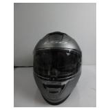 LS2 Helmets Assault Full Face Motorcycle Helmet W/SunShield (Brushed Alloy - 3X-Large) USED