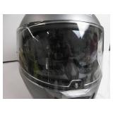LS2 Helmets Assault Full Face Motorcycle Helmet W/SunShield (Brushed Alloy - 3X-Large) USED