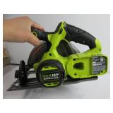 RYOBI ONE+ HP 18V Brushless Cordless 7-1/4 in. Circular Saw (Tool Only) PBLCS300B TESTED, WORKS, USED