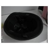 Daytona HELMETS Motorcycle Half Helmet Skull Cap- Pistons Skull 100% DOT Approved USED