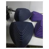 Motherly Haven 6-Piece Balance Stepping Stones for Kids, Sensory Toys to Promote Coordination, Obstacle Course for Toddlers, Outdoor Activity Set, Galaxy MISSING 6 SMALL ONES, ONLY 6 PIECES, LIKE NEW