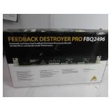 Behringer Feedback Destroyer Pro FBQ2496 TURNS ON BUT NOT SURE IF WORKS