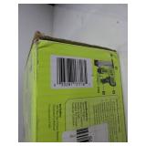 RYOBI ONE+ 18-Gauge Cordless AirStrike Narrow Crown Stapler P361 Green LIGHT TUENS ON, NOT TESTED, USED