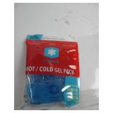 ICEWRAPS Hot & Cold Ice Packs - 3 x 5 in. Soft Gel Ice Packs – Reusable for Injuries Headaches, Joints, Fevers, & More – Made of Pro-Grade, Puncture-Proof Material QTY 10, PACKAGING IS CUT INSIDE 