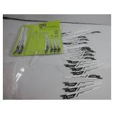 RYOBI 35 PC. Reciprocating Saw Blade Set SLIGHTLY USED