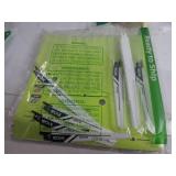 RYOBI 34 PC. 1 PIECE IS MISSING Reciprocating Saw Blade Set SLIGHTLY USED