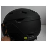 SMITH Survey MIPS Snowboard Helmet with Built in Goggle (Matte Black (ChromaPop Everyday Green Mirror), Large) SOME SCRATCHES, USED