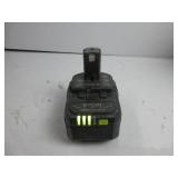 Ryobi PBP005 ONE+ 18V Lithium-Ion 4.0 Ah Battery TESTED, WORKS, USED