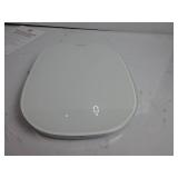 ZWILLING Enfinigy Digital Kitchen Food Scale, Max weight 22lbs, Grams & Ounces, .1-gram Accuracy,White MISSING C TYPE CHARGER, TURNS ON