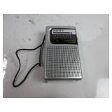 Sony ICF-S10MK2 Pocket AM/FM Radio, Silver TESTED, WORKS, BATTERIES NOT INCLUDED, USED