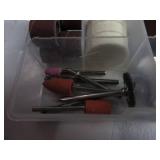 RYOBI 12V Cordless Rotary Tool Kit TESTED, WORKS, MISSING SOME BITS AND TYPE C CHARGER, SLIGHTLY USED