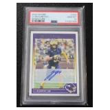 2024 Score J.J. McCarthy Autograph #304 Rookie Card PSA 10