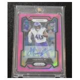 2023 Prizm Pink Ivan Pace #366 Autograph Rookie Card