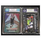 Anthony Edwards 2020-21 Illusions Rookie Card & 2022-23 Prizm Prizmatic Lot | 2 Cards