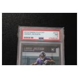 2018 Playoff Lamar Jackson #212 Rookie Card PSA 7
