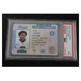 2023 Contenders License to Dominate Josh Jacobs #14 PSA 9