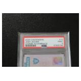 2023 Contenders License to Dominate Josh Jacobs #14 PSA 9