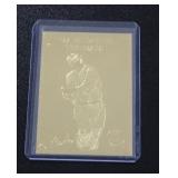 Babe Ruth 24 KT Gold Babe Ruth