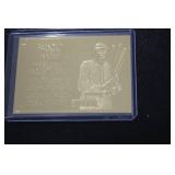 Babe Ruth 24 KT Gold Babe Ruth