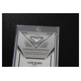 2024 Stratos Sign of the Future Cam Ward Autograph Rookie Card 7/10 | Only 10 Exist!