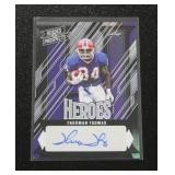 2024 Leaf Heroes & Prospects Heroes Thurman Thomas Autograph 5/10 | Only 10 Exist!